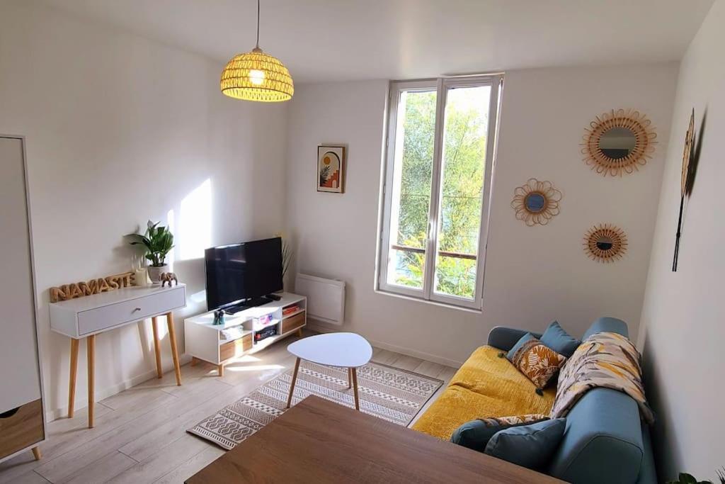 Studio Cosy Avec Vue Sur La Seine 康弗兰斯·圣荷诺 外观 照片